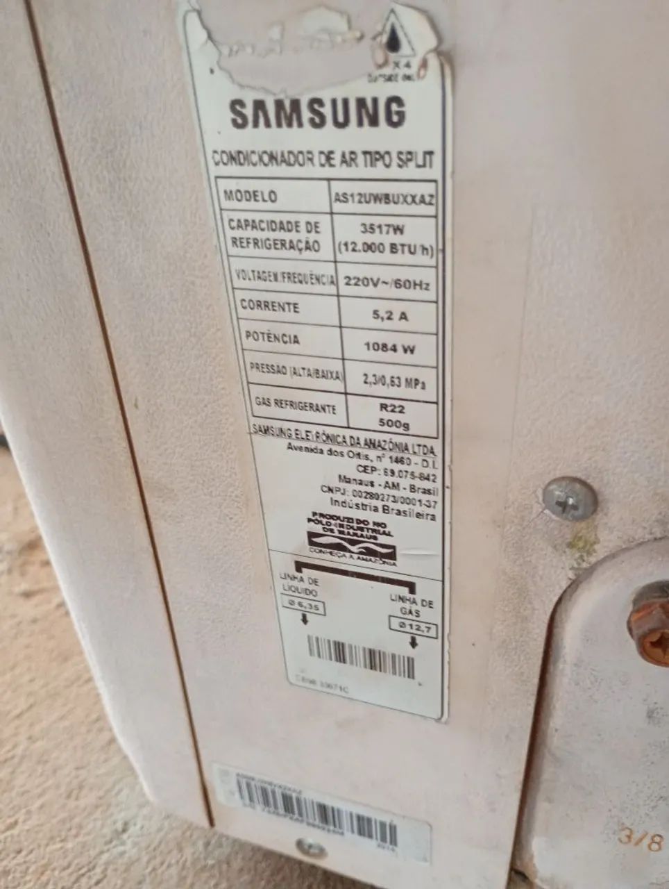Ar condicionado Samsung 12.000 btus - Foto 5