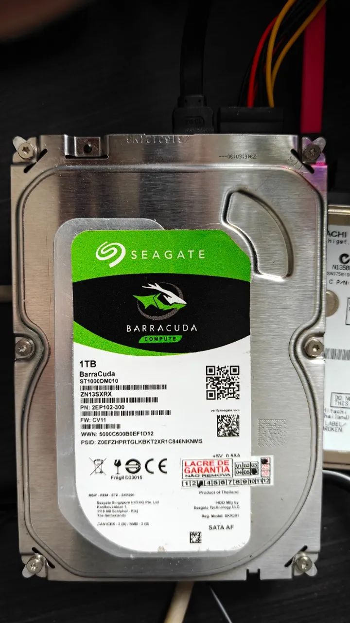 HD Seagate Barracuda Green 1T 