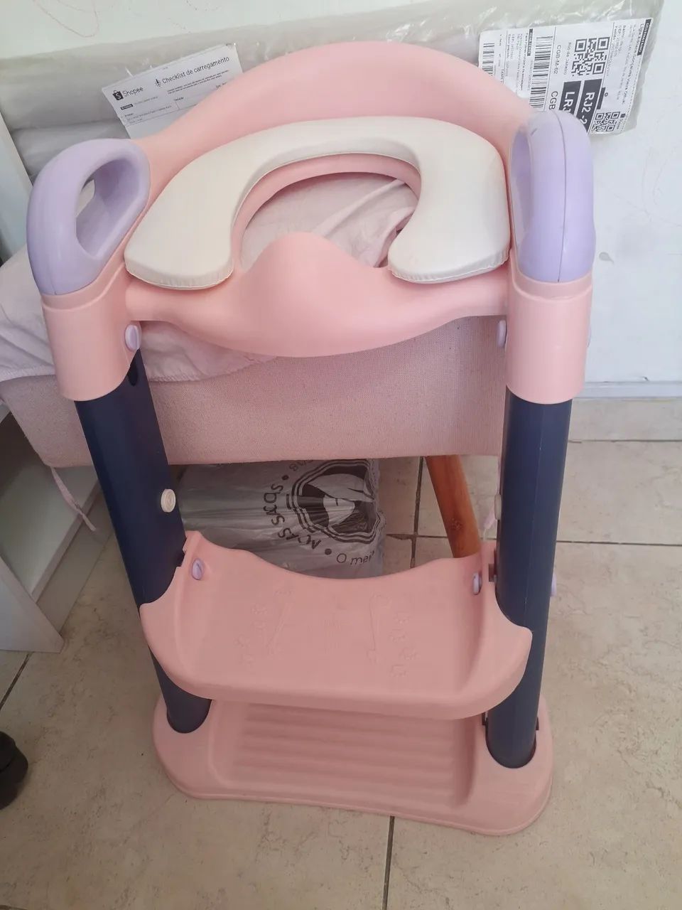Assento Infantil Vaso (acolchoado) - Foto 2