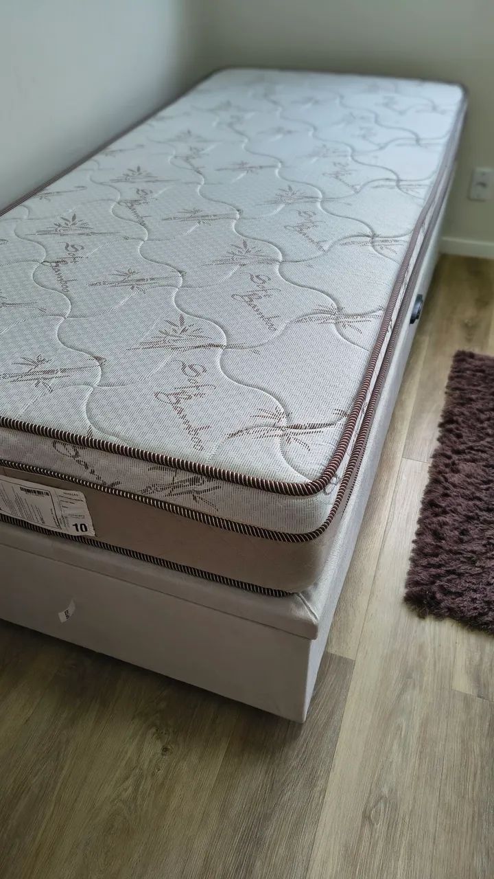 Cama box  de solteiro com baú  - Foto 4