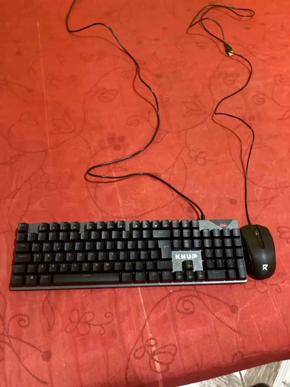 Teclado e mouse 