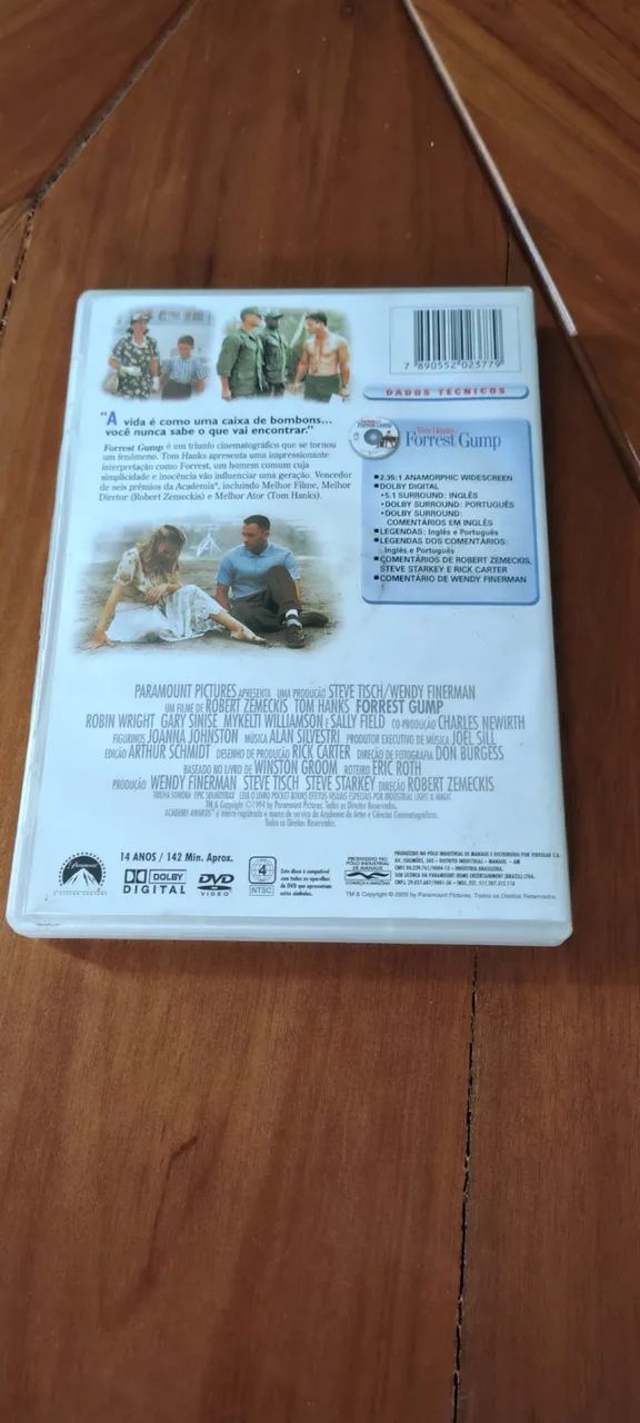 Dvd Forrest Gump - Foto 3
