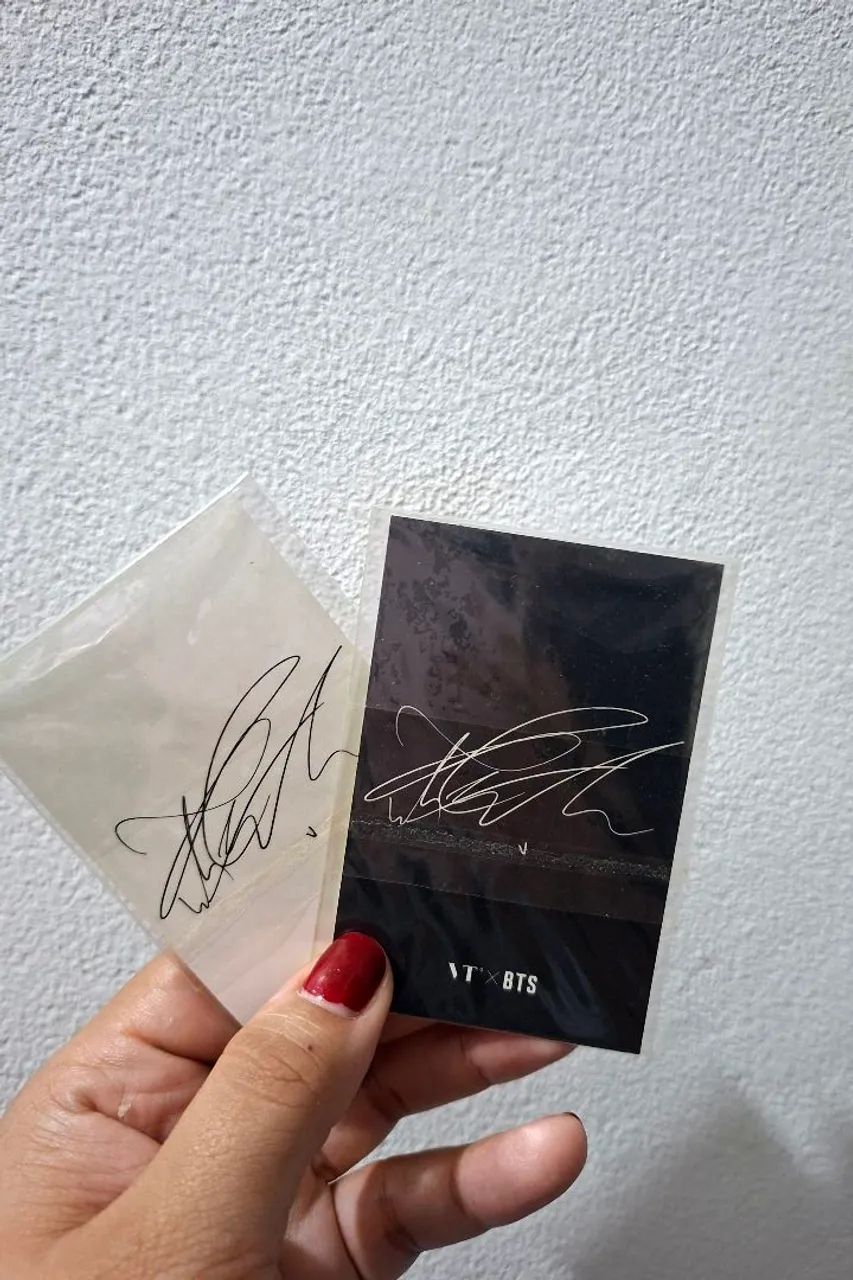 Set Photocard Taehyung V VT X BTS  - Foto 2