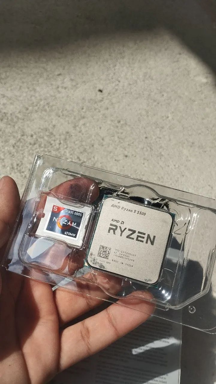 Ryzen 5 5500 com defeito