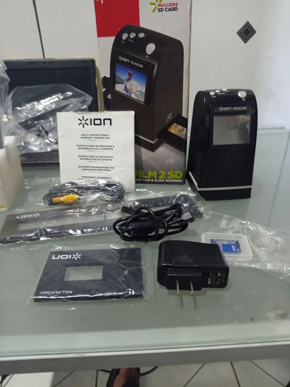 Scanner de filmes digitais 