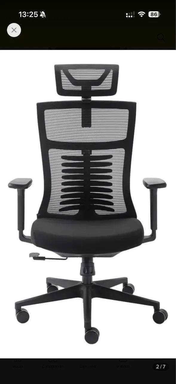Cadeira gamer ergonômica elements gaming - Foto 2
