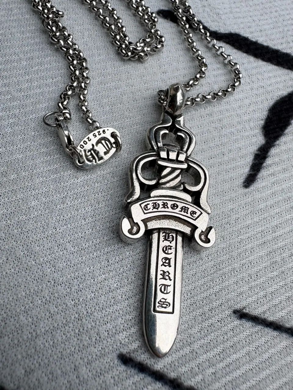 Colar chrome hearts  - Foto 3