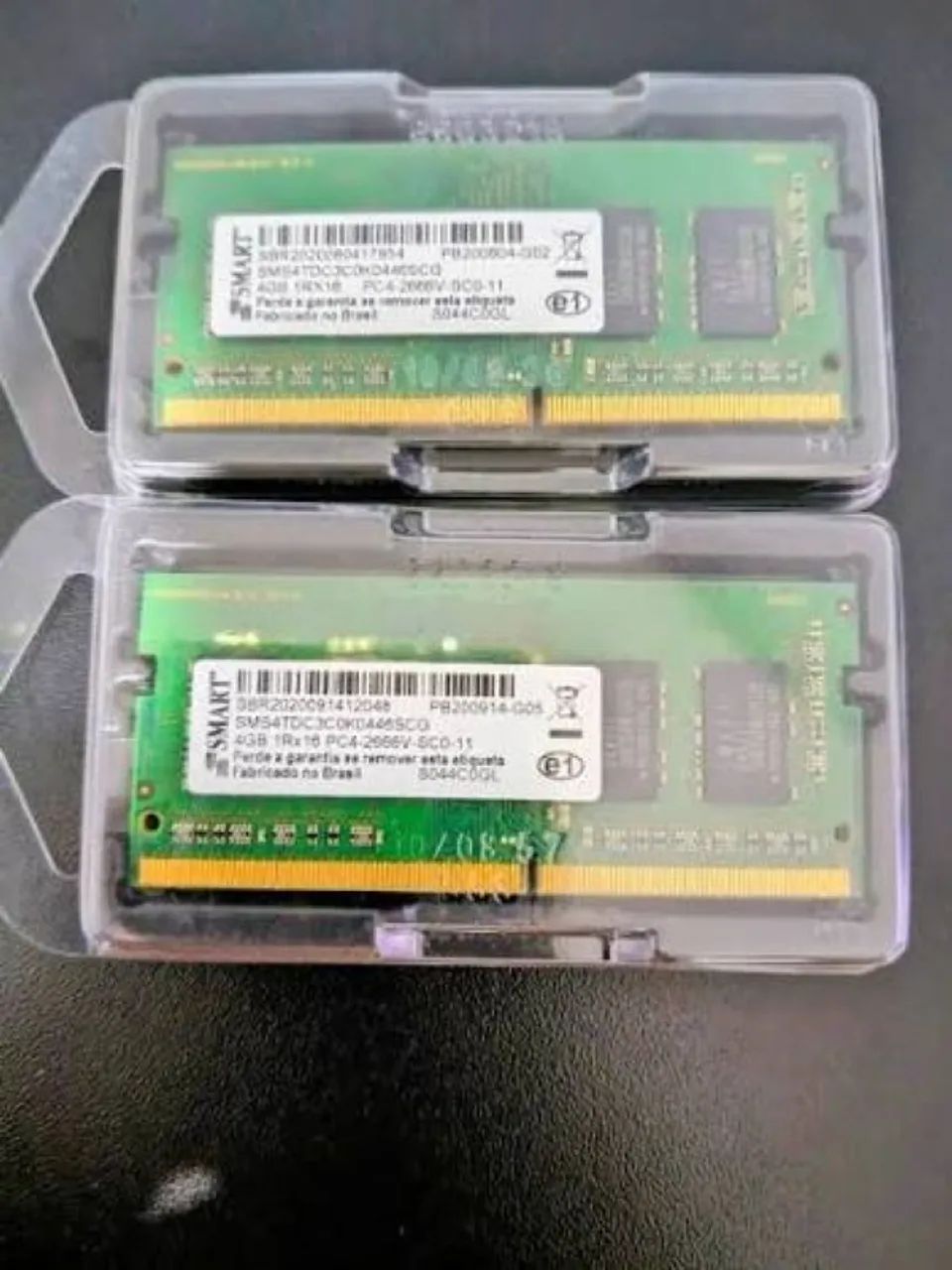 12X CARTÃO - MEMÓRIA DDR4 08GB(X2 04GB) 2666 Mhz SAMSUNG