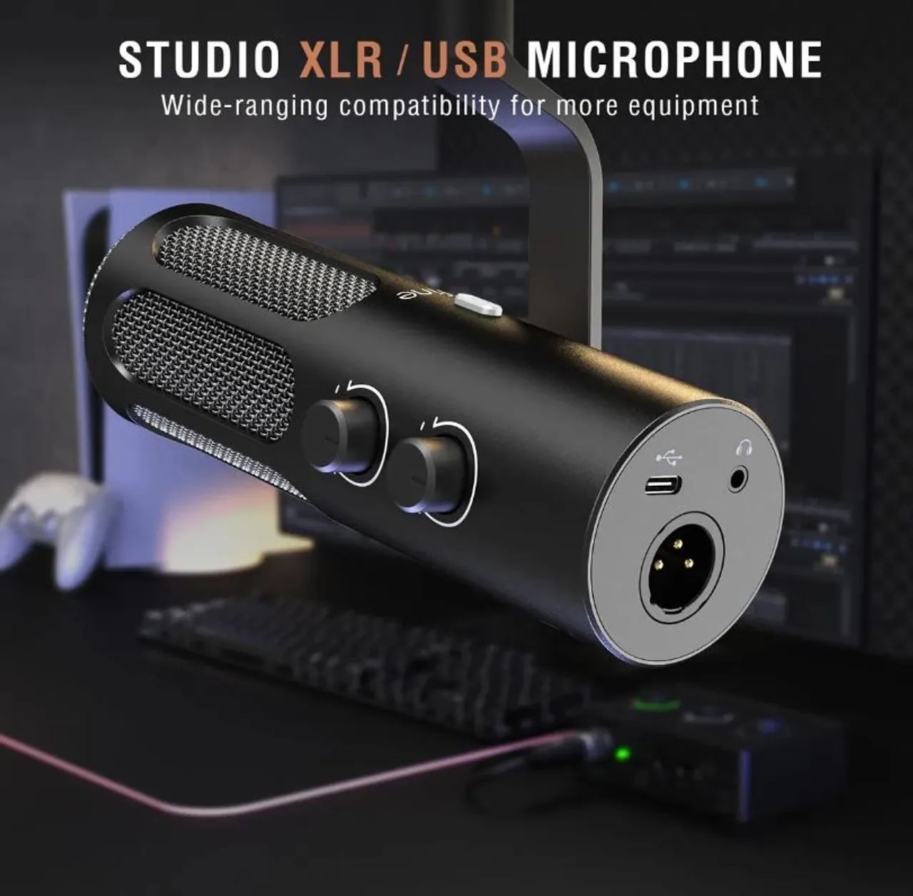 Microfone para profissional Fifine modelo Tank 3 - novo. - Foto 4