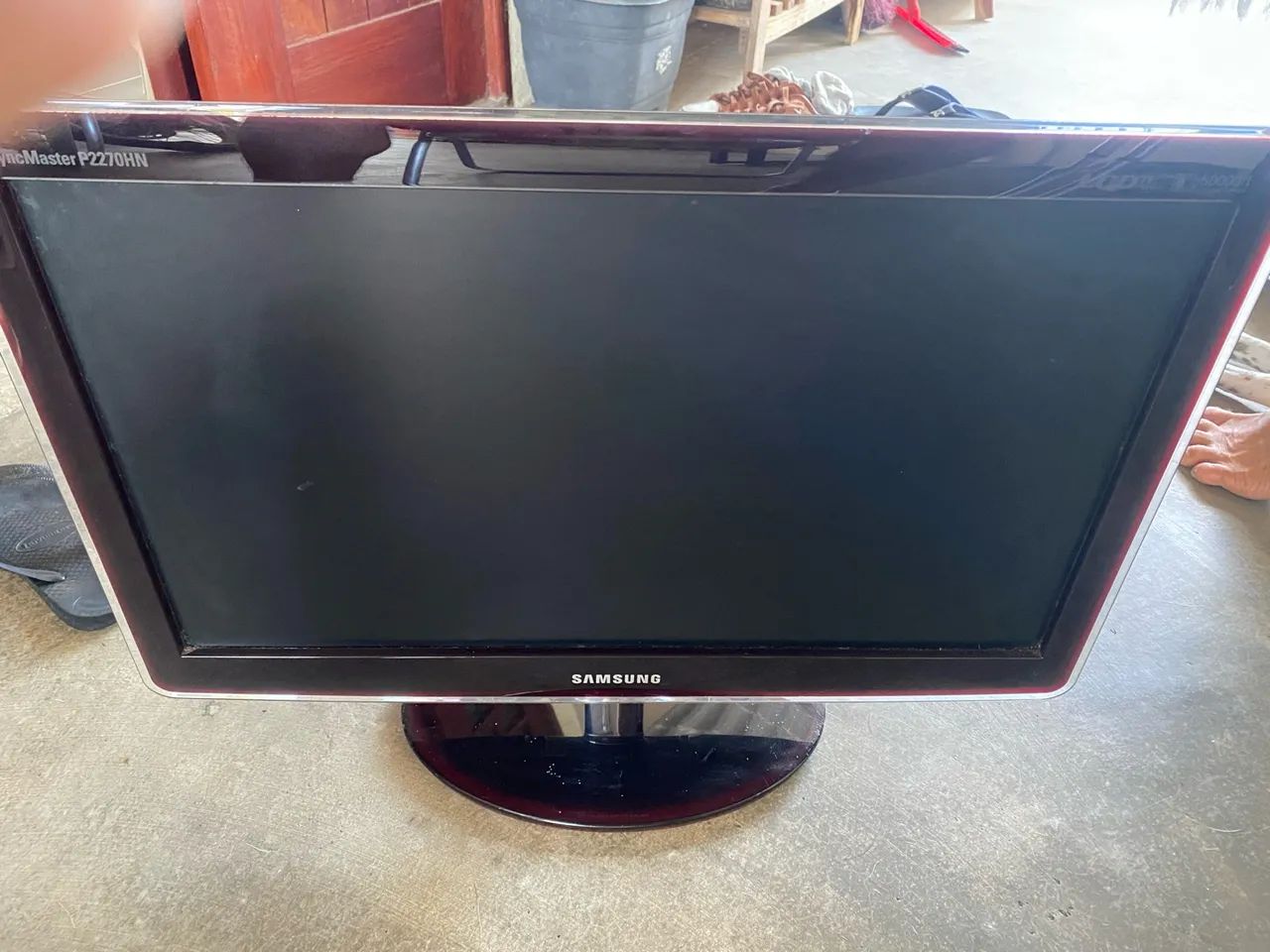 Monitor Samsung 22 polegadas. Aceito trocas. 