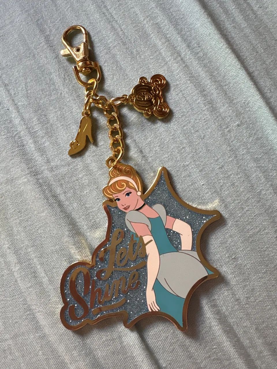 Chaveiro Cinderela original Disney 