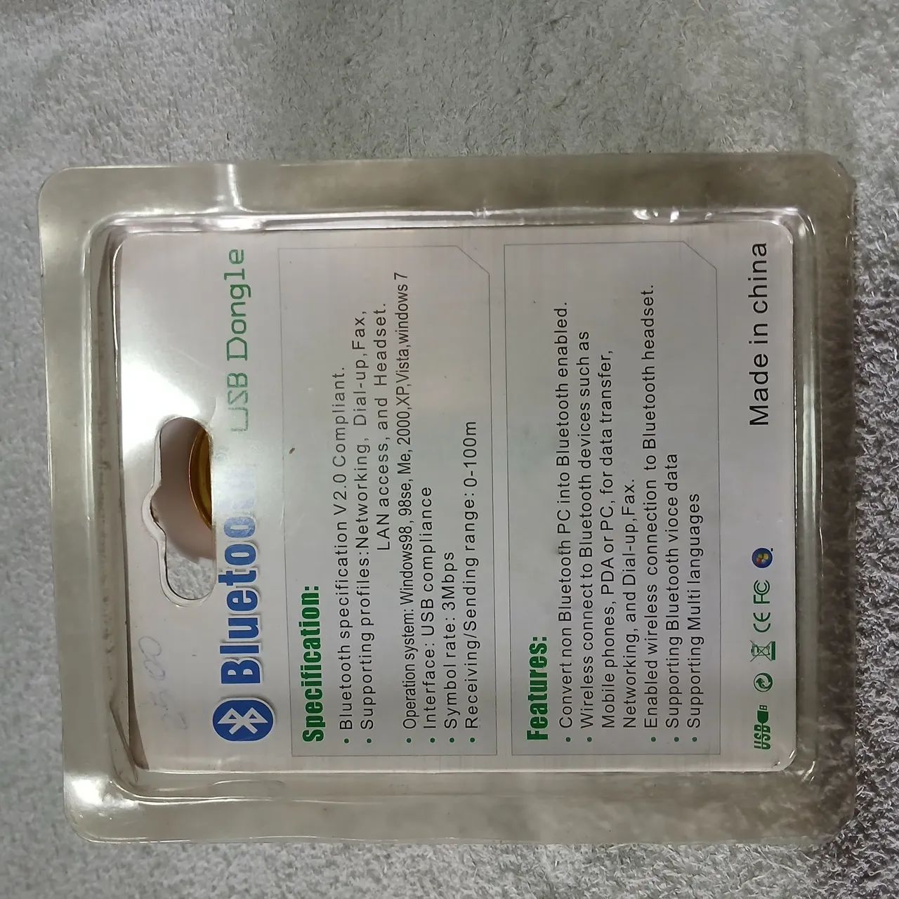 Bluetooth USB para PC - Foto 2