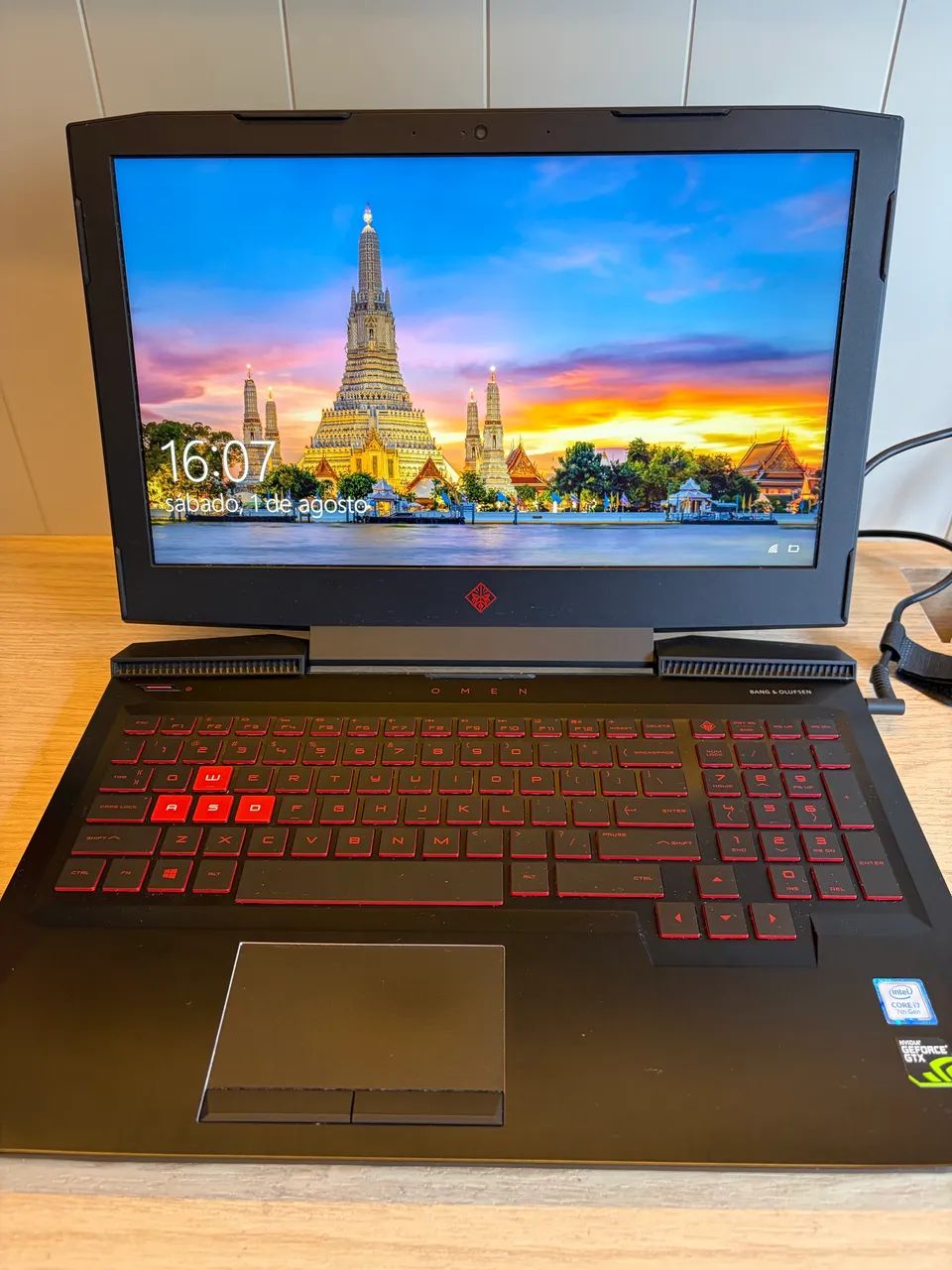 NOTEBOOK GAMER HP OMEN - i7 + GTX 1050 + SSD 1TB - Foto 3