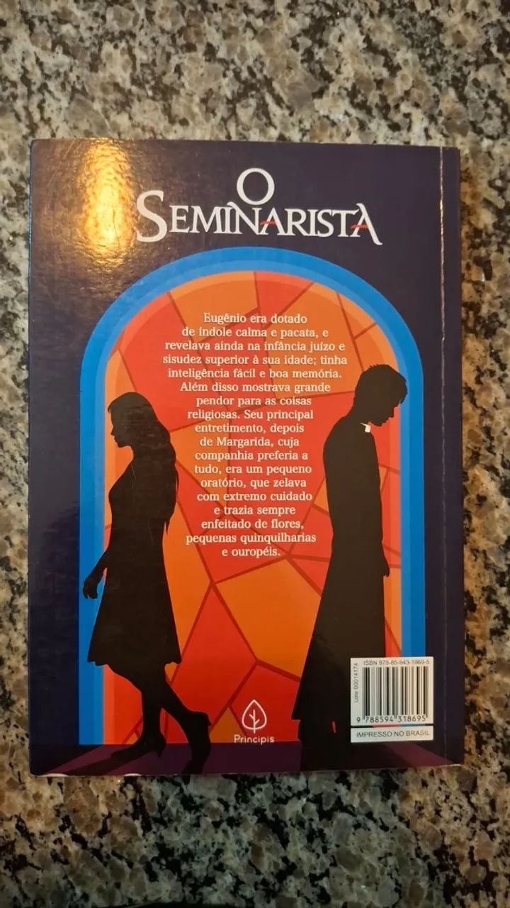 Livro " O Seminarista " de Bernardo Guimarães - Foto 2