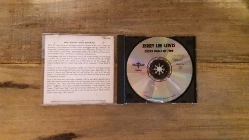 CD  - Jerry Lee Lewis - Great Balls Of Fire - Foto 3