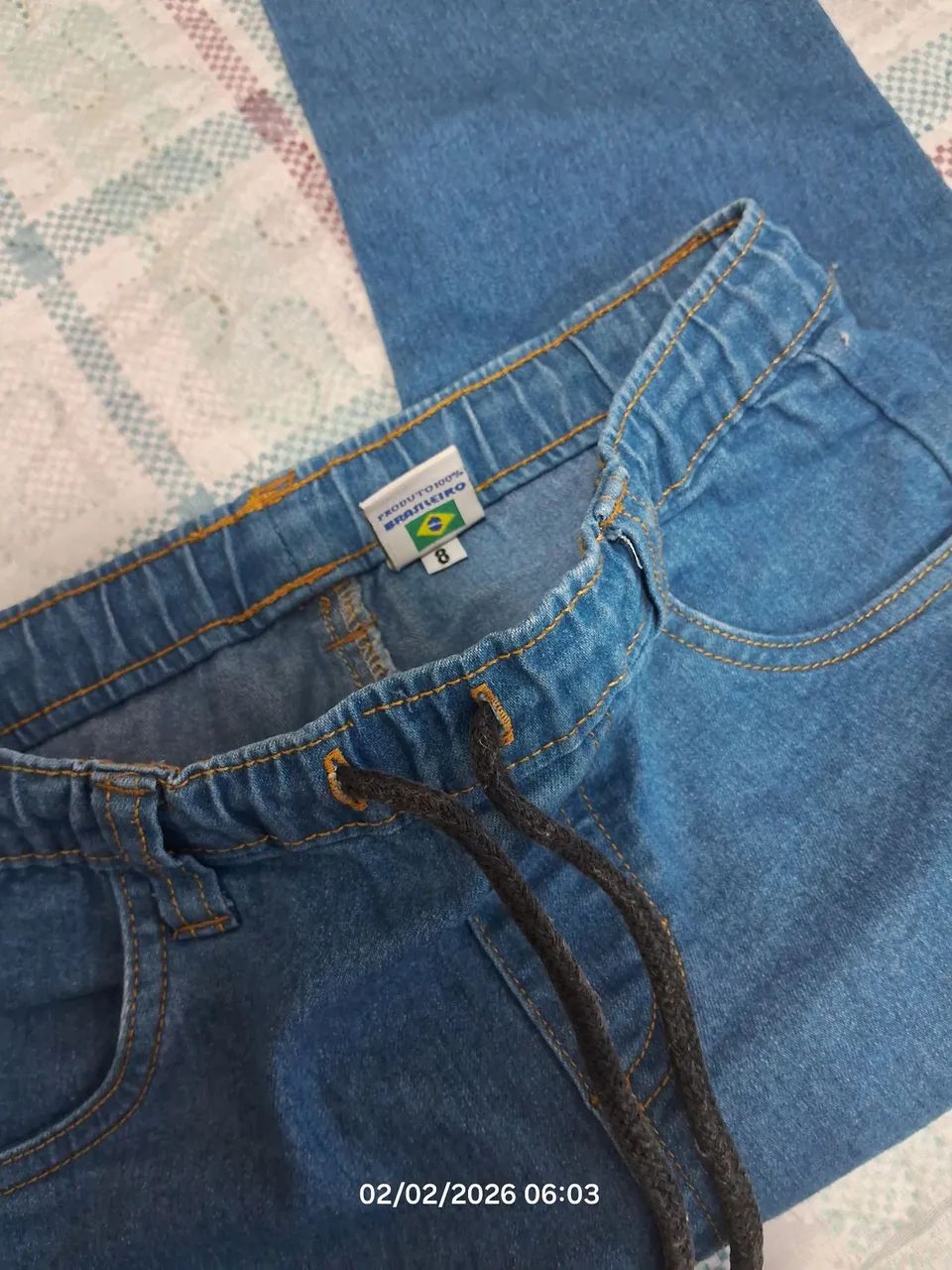 Calça jeans Lápis de cor - Foto 2