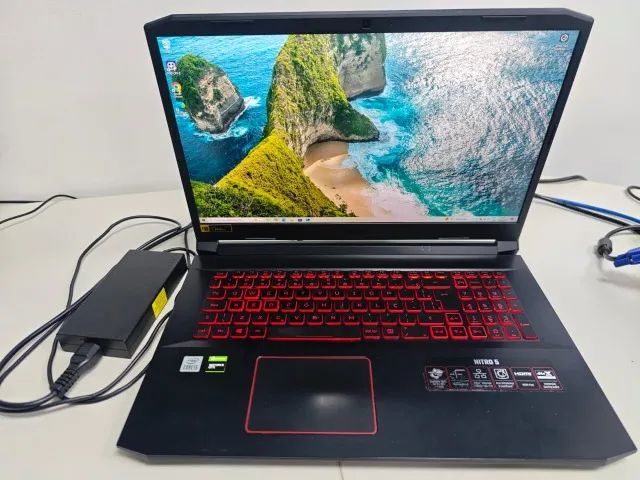 Acer Nitro 5 de 17 polegadas upado - 32gb RAM e SSD com leitura de até 7000 MB/s - Foto 2