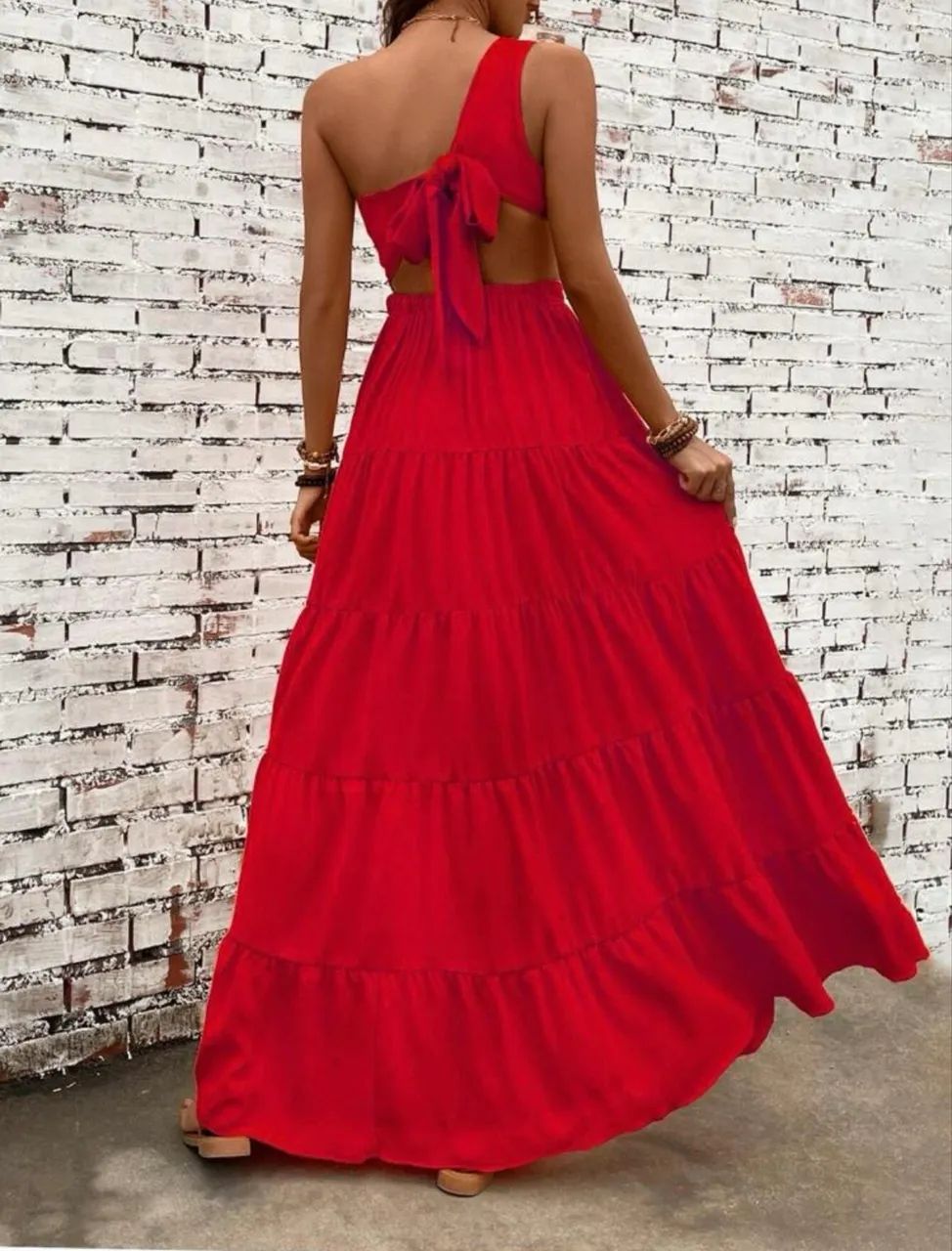 Vestido vermelho shein