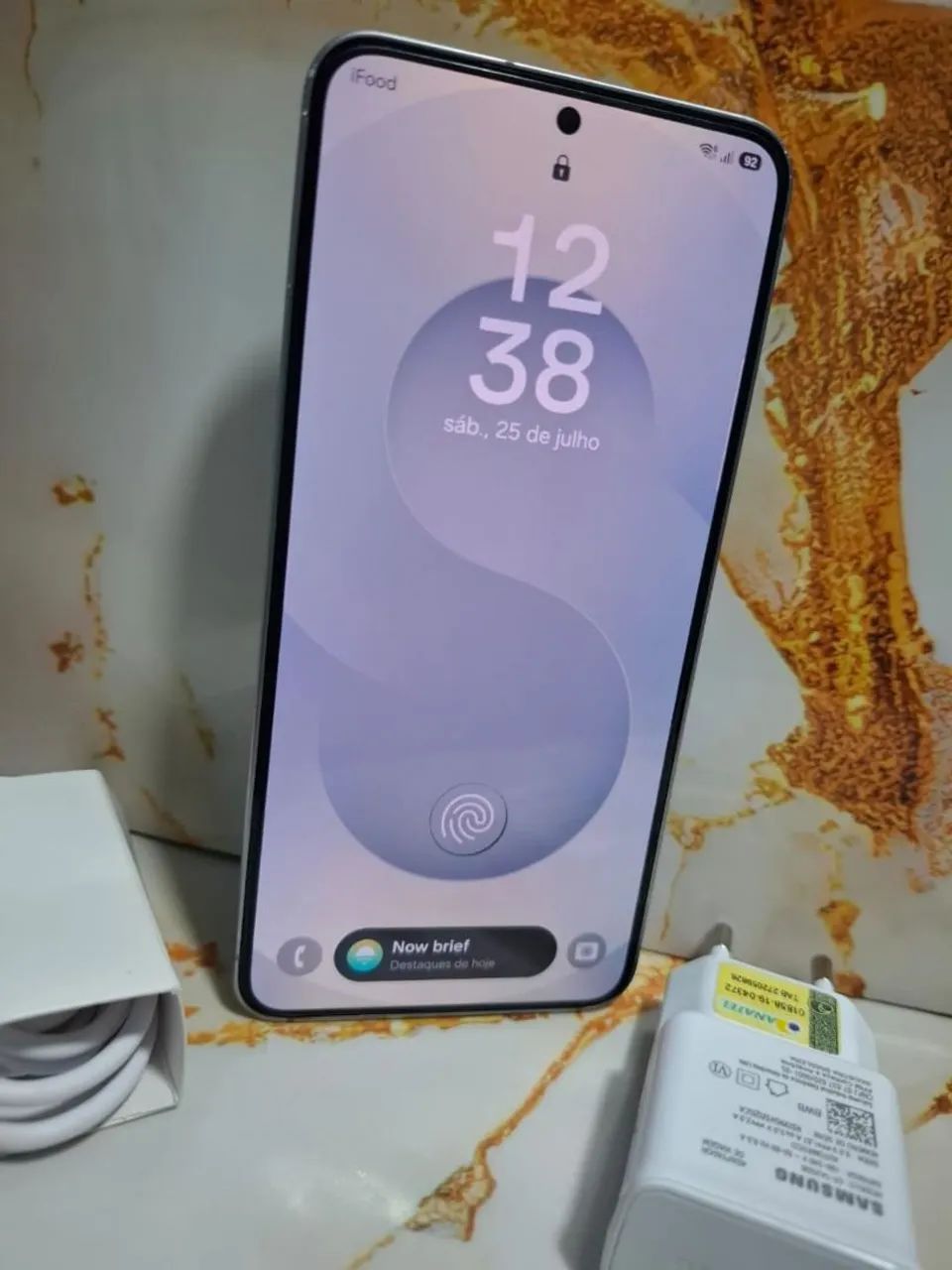 Celular Samsung S25 5G Prata titânio  - Foto 2