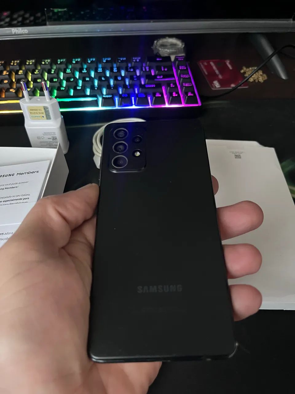 A52s 128GB, NFC, Rápido, parcelo e entrego. Consulte - Foto 4