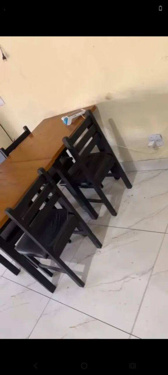 Mesas de madeira para lanchonete e restaurante  - Foto 2