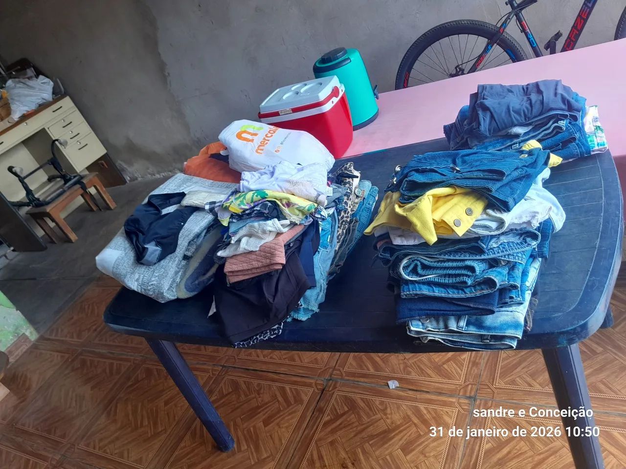 Roupa  pra vende rápido  
