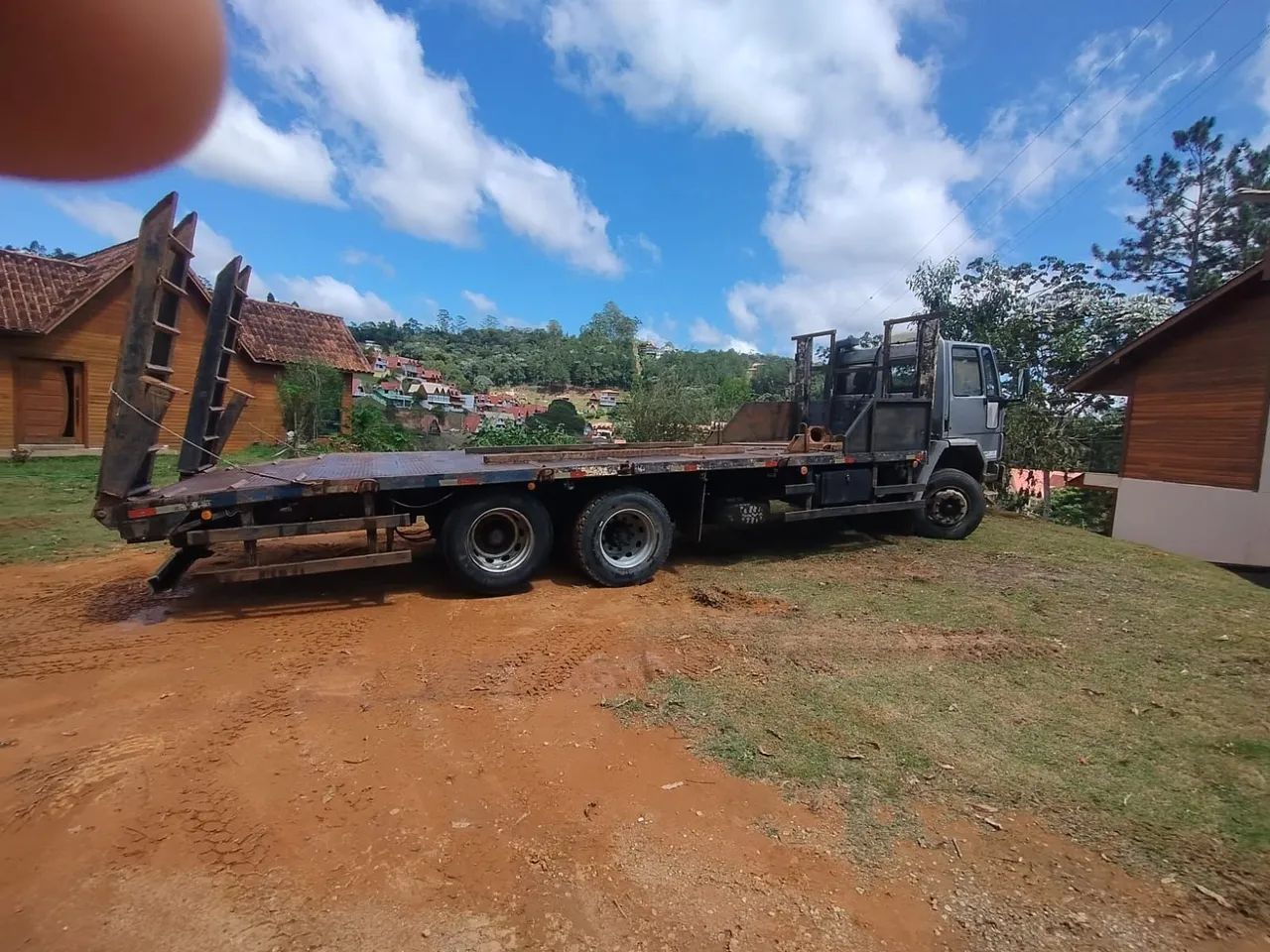 Caminhão prancha 1992 . - Foto 3