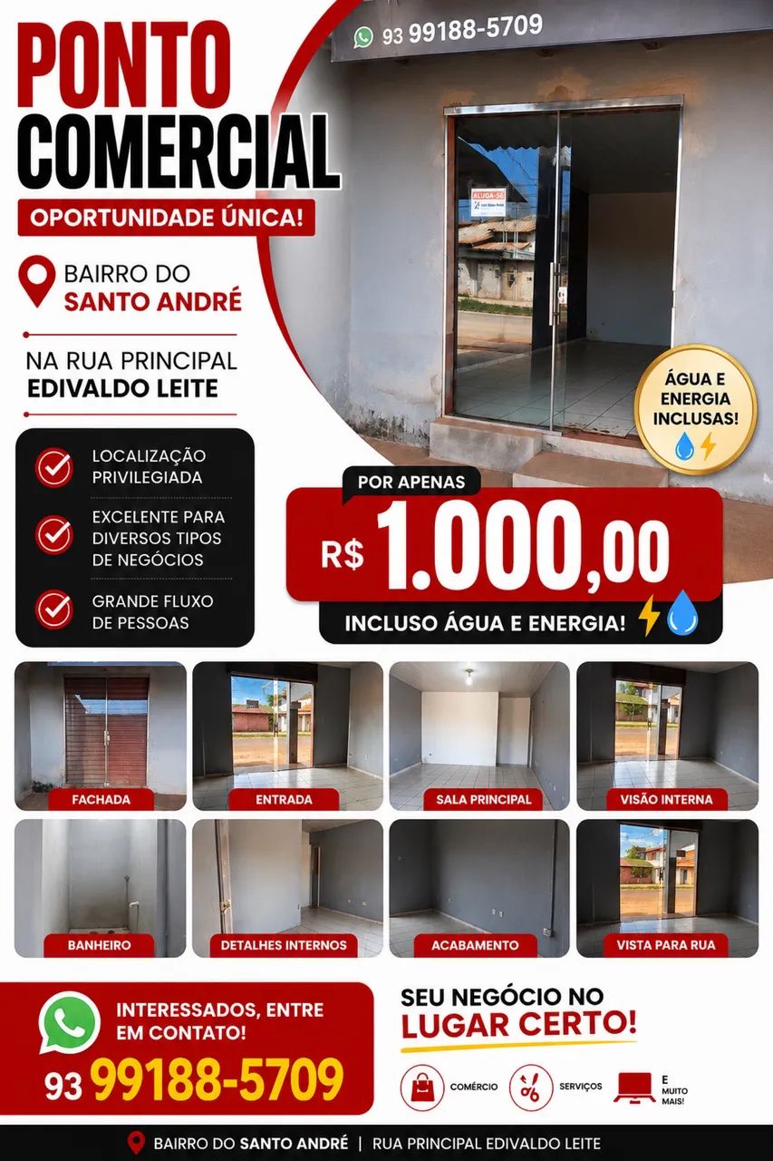 ? ? ALUGA-SE PONTO COM ÁGUA E ENERGIA INCLUSO?