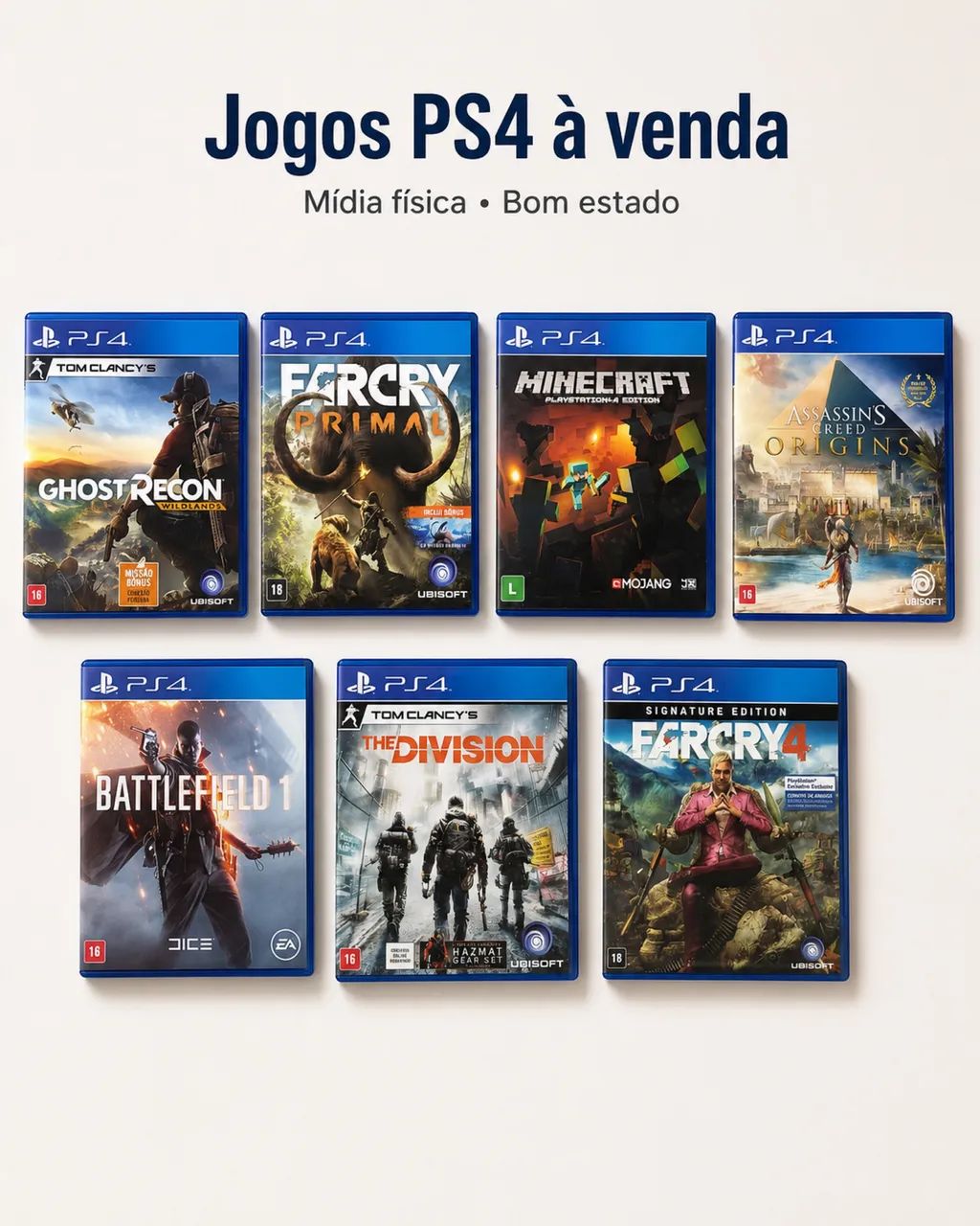 Jogos ps4