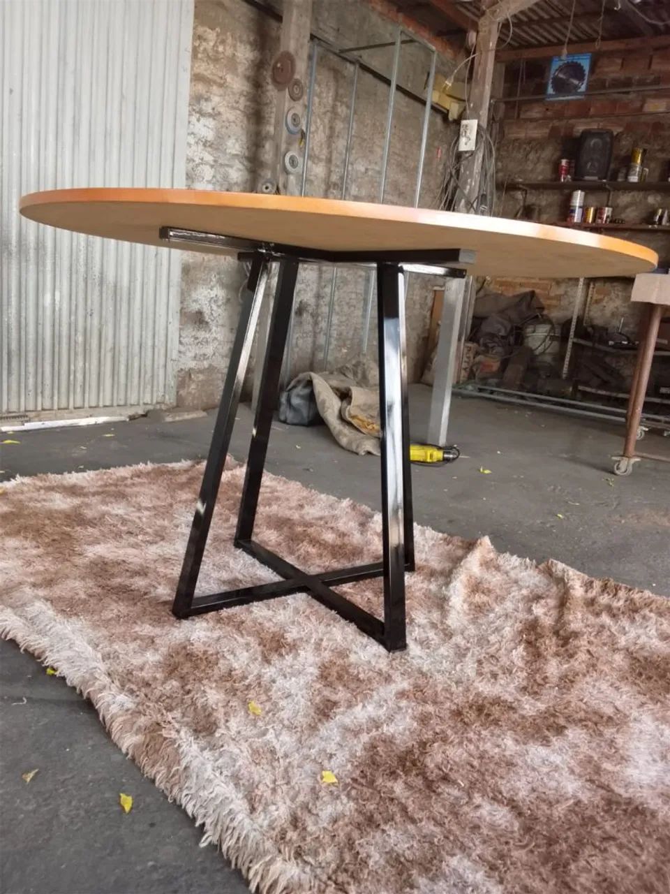 Mesa de jantar com tampo em MDF ( feito sob encomenda) - Foto 4