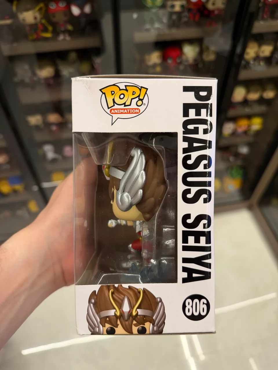 Funko Pop Pegasus Seiya - 806 Cavaleiros do Zodíaco - Foto 4