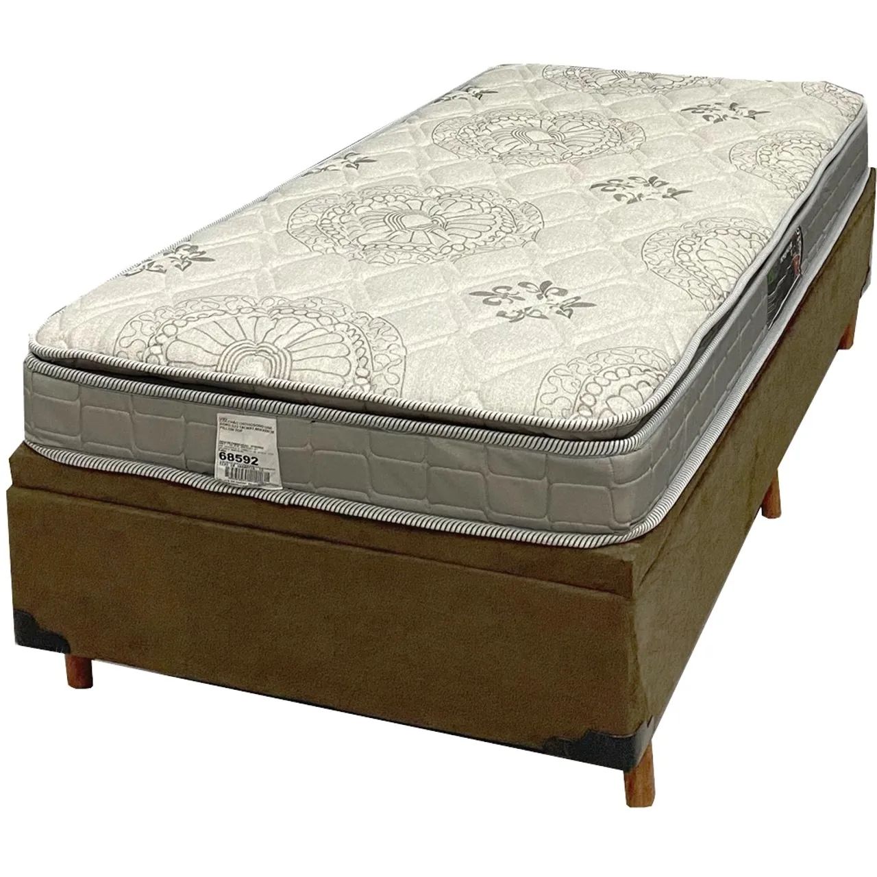 Base Baú com Colchão Orthosono Solteiro D33 One Bord com Pillow / pronta entrega  - Foto 5