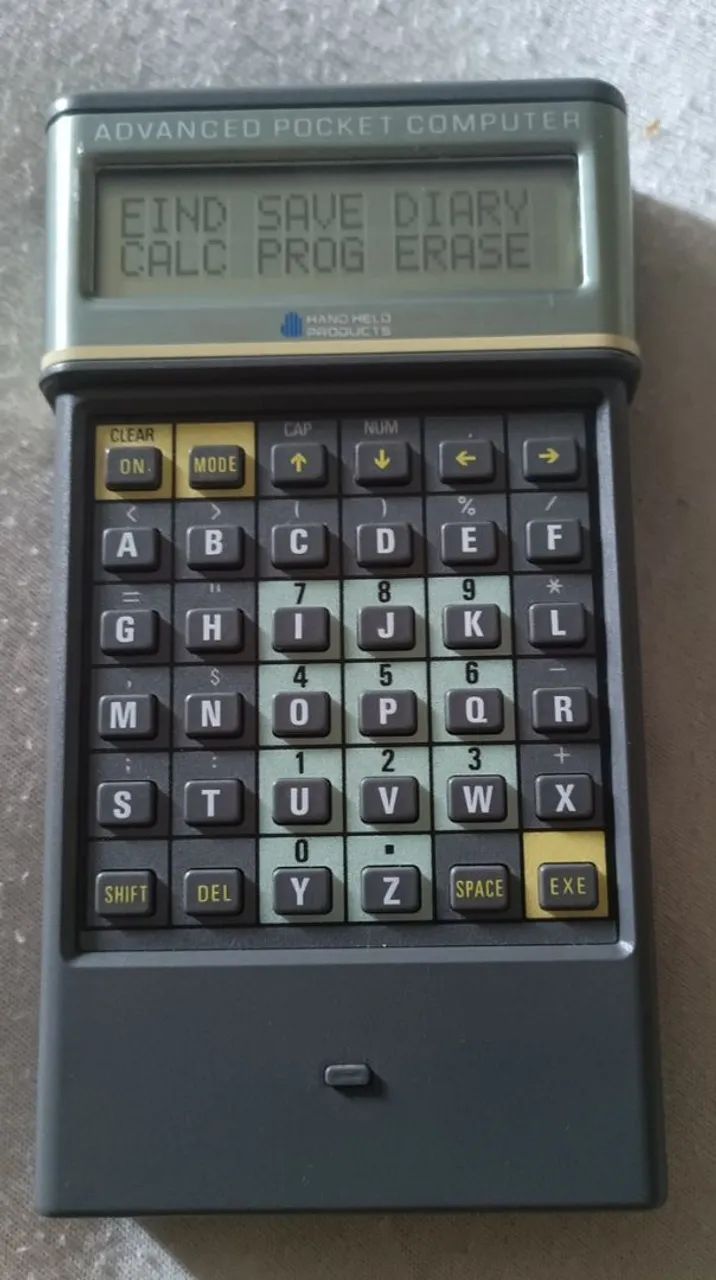 Calculadora Palmtop Pocket Computer Psion