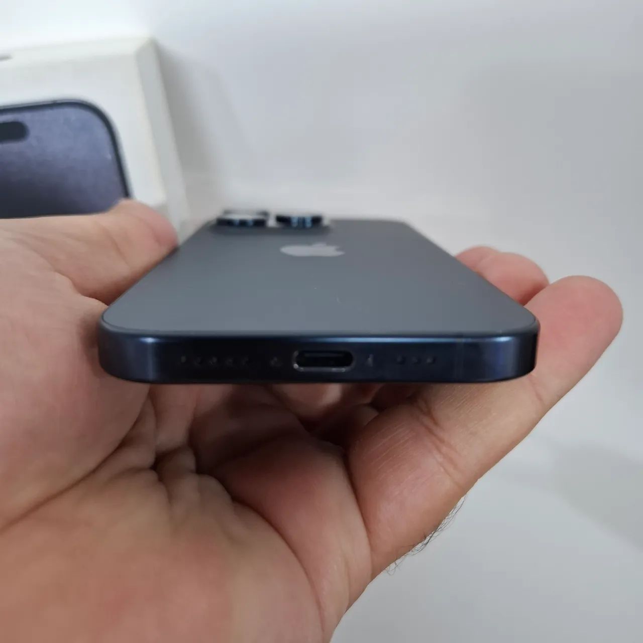 IPhone 15 Pro 256gb Blue Titanium - Celulares e Smartphones