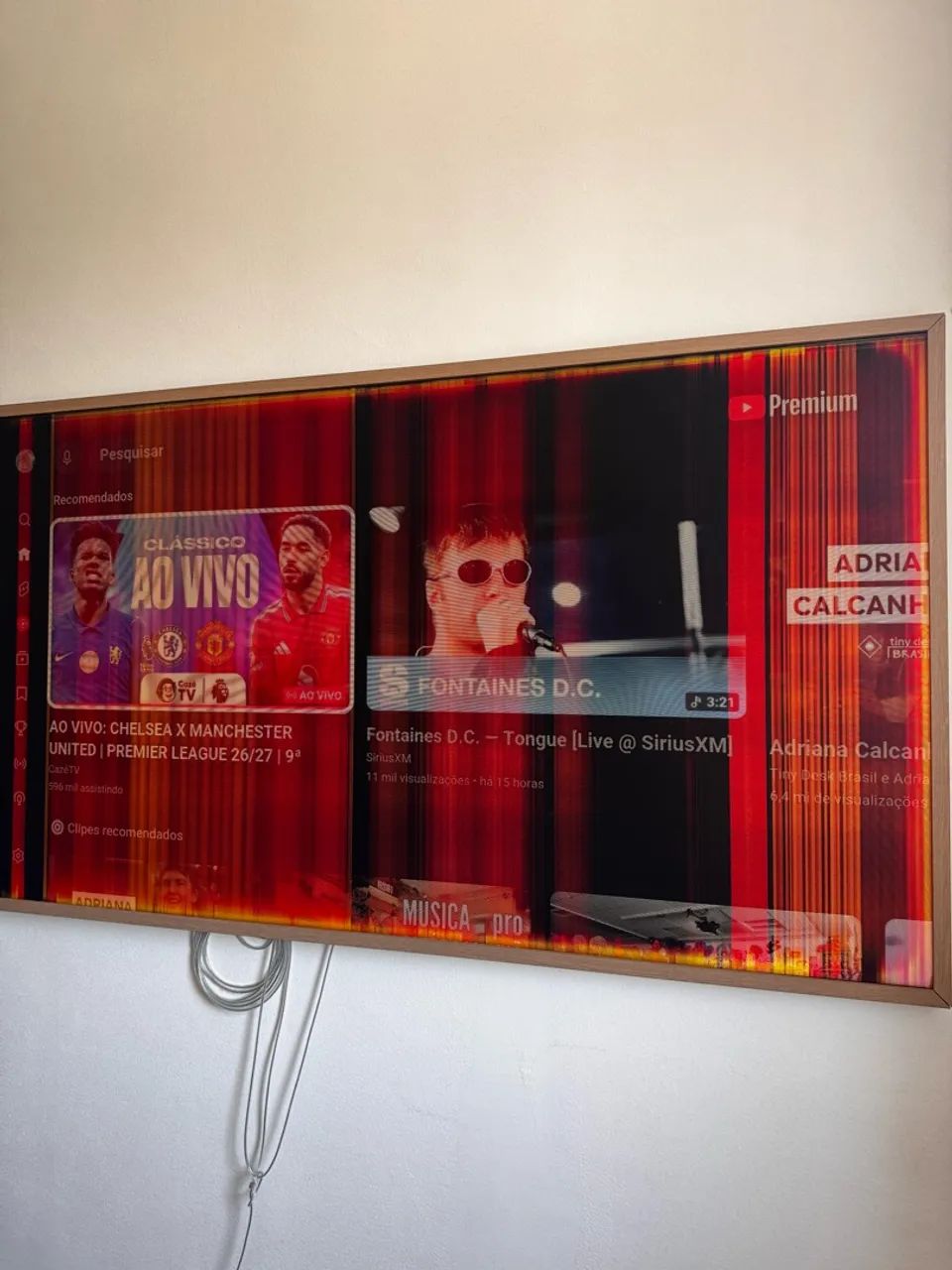 TV Samsung The Frame 2022 55" Display com Defeito - Foto 3