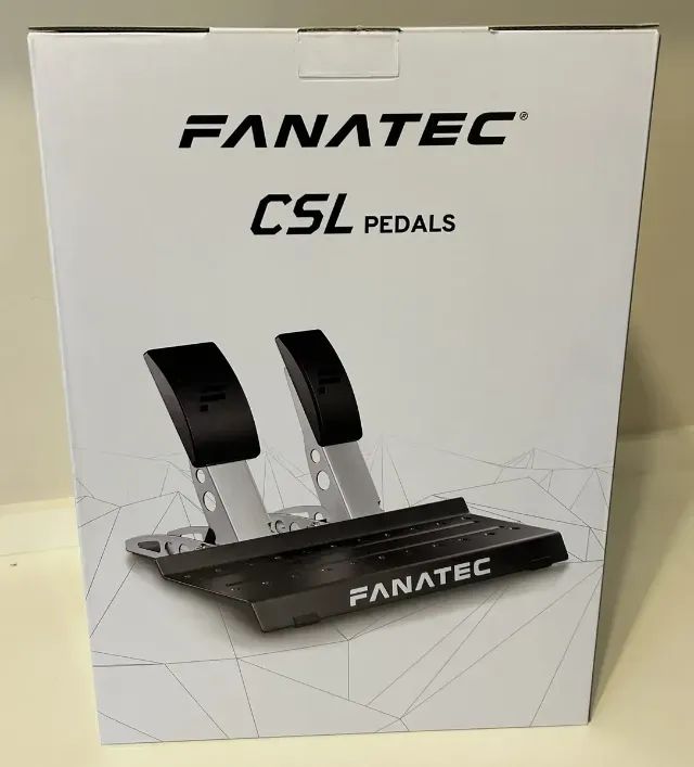 Fanatec Csl Pedals - Pedais Simulador Corrida - Sim Racing (Usado