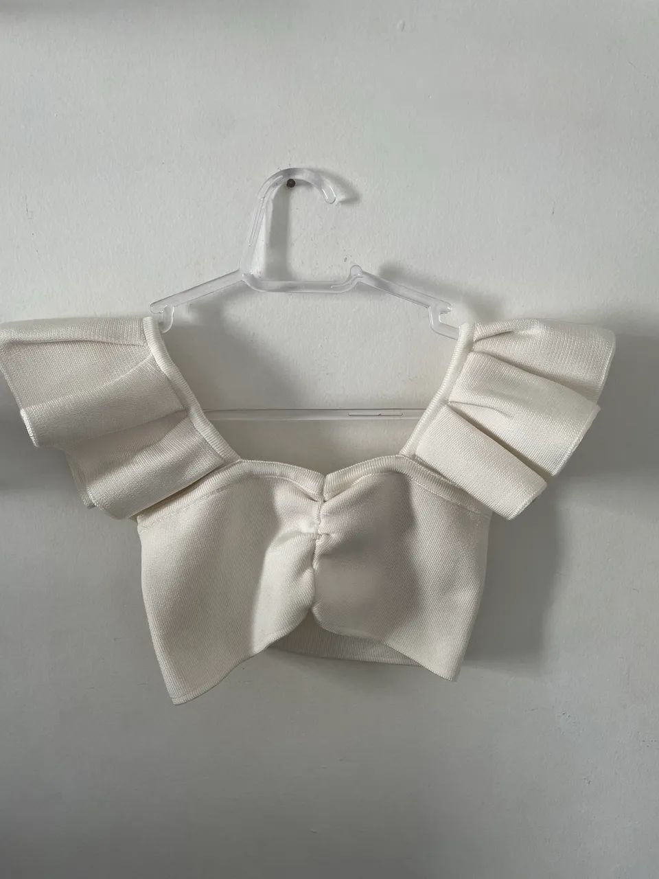 Top branco feminino tam P