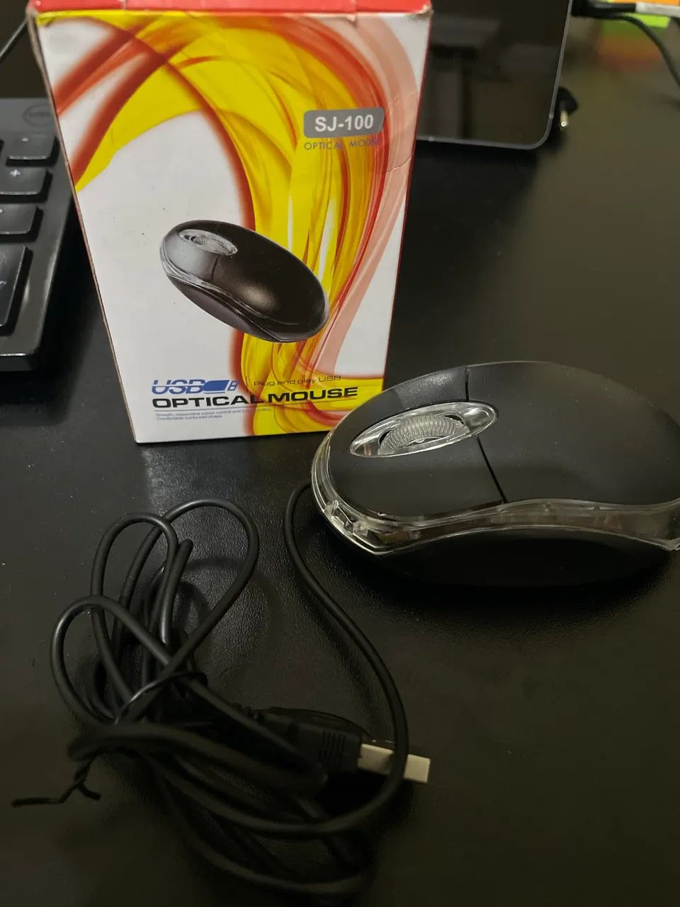 Mouse Usb com Fio - Novo  - Foto 3