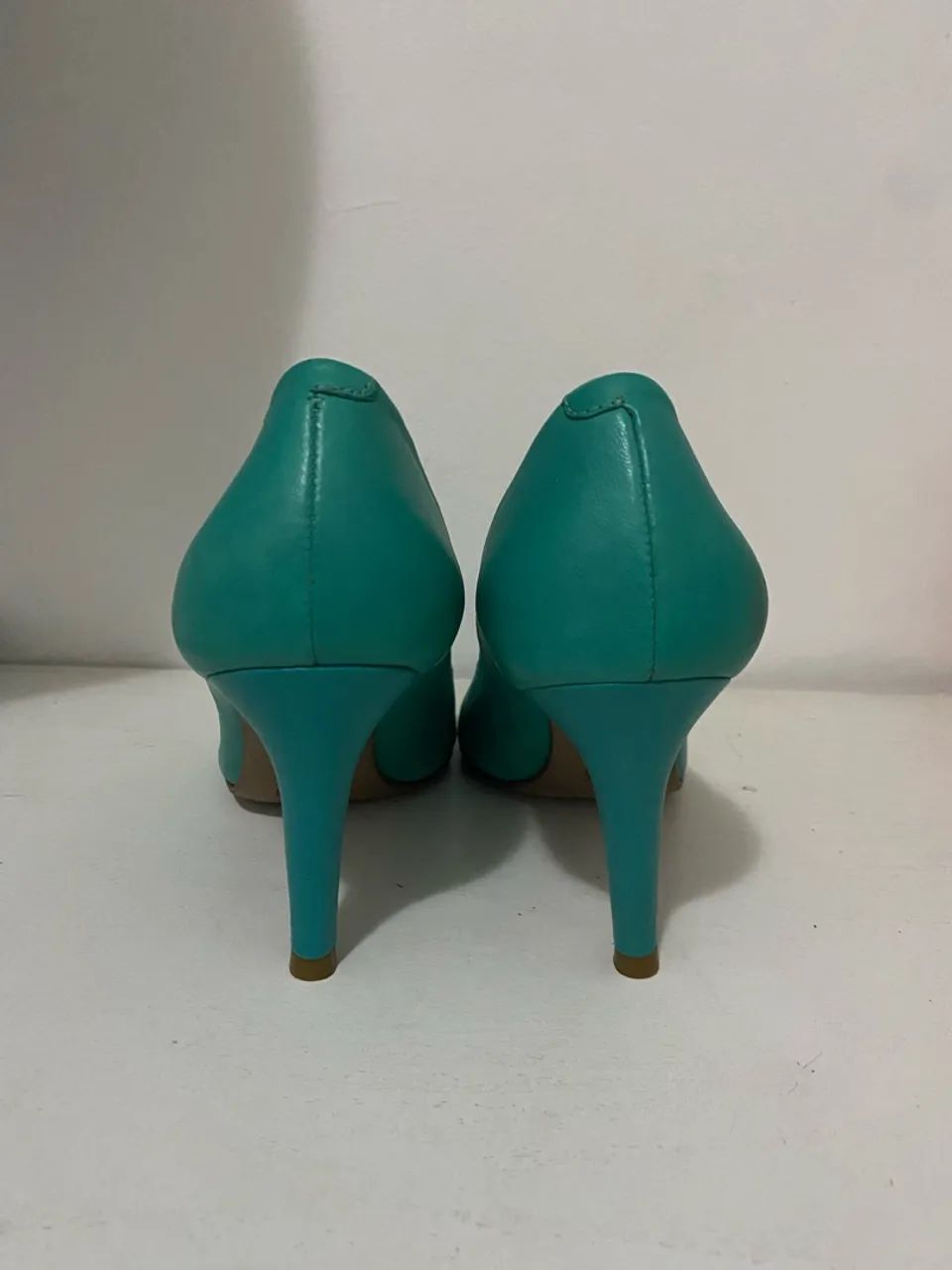 Scarpin arrezo verde 35 - Foto 3
