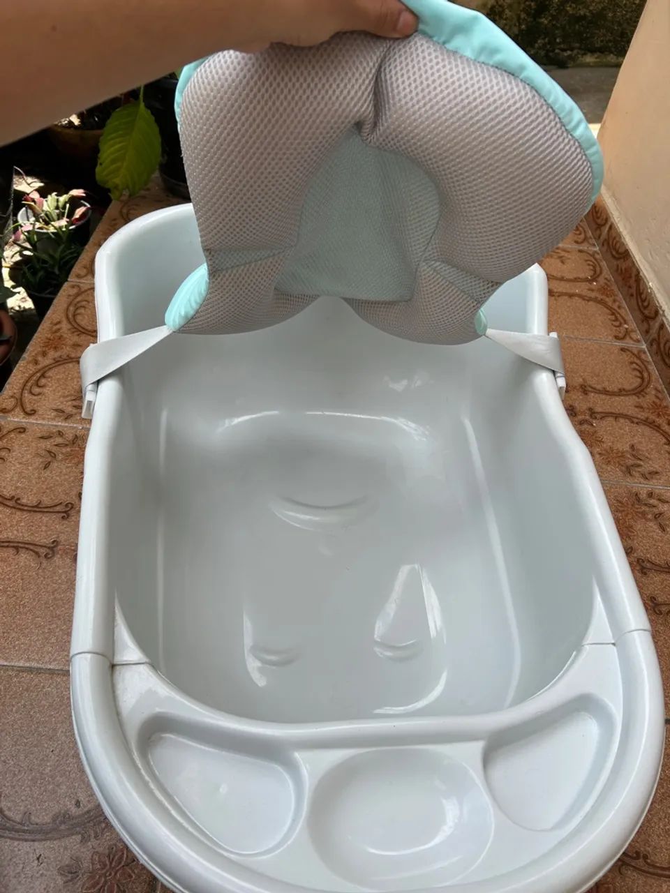 Banheira de bebê com redutor para recém nascido - Foto 3