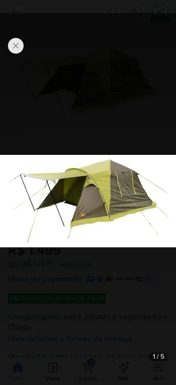 Barraca de camping  - Foto 2
