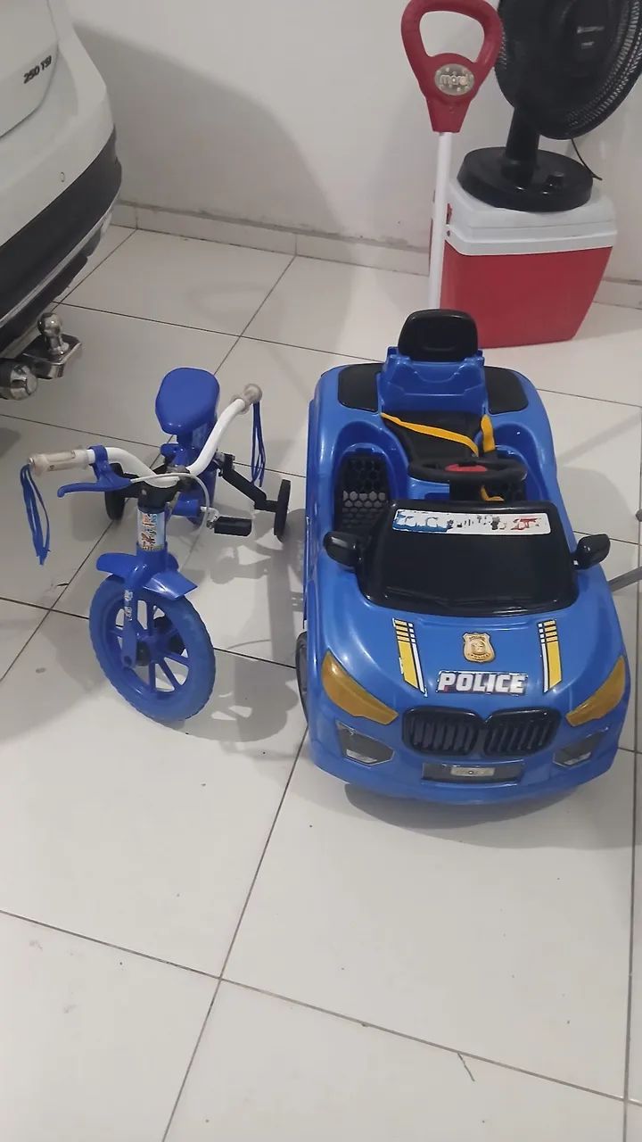 Carro infantil e bicicleta  - Foto 3