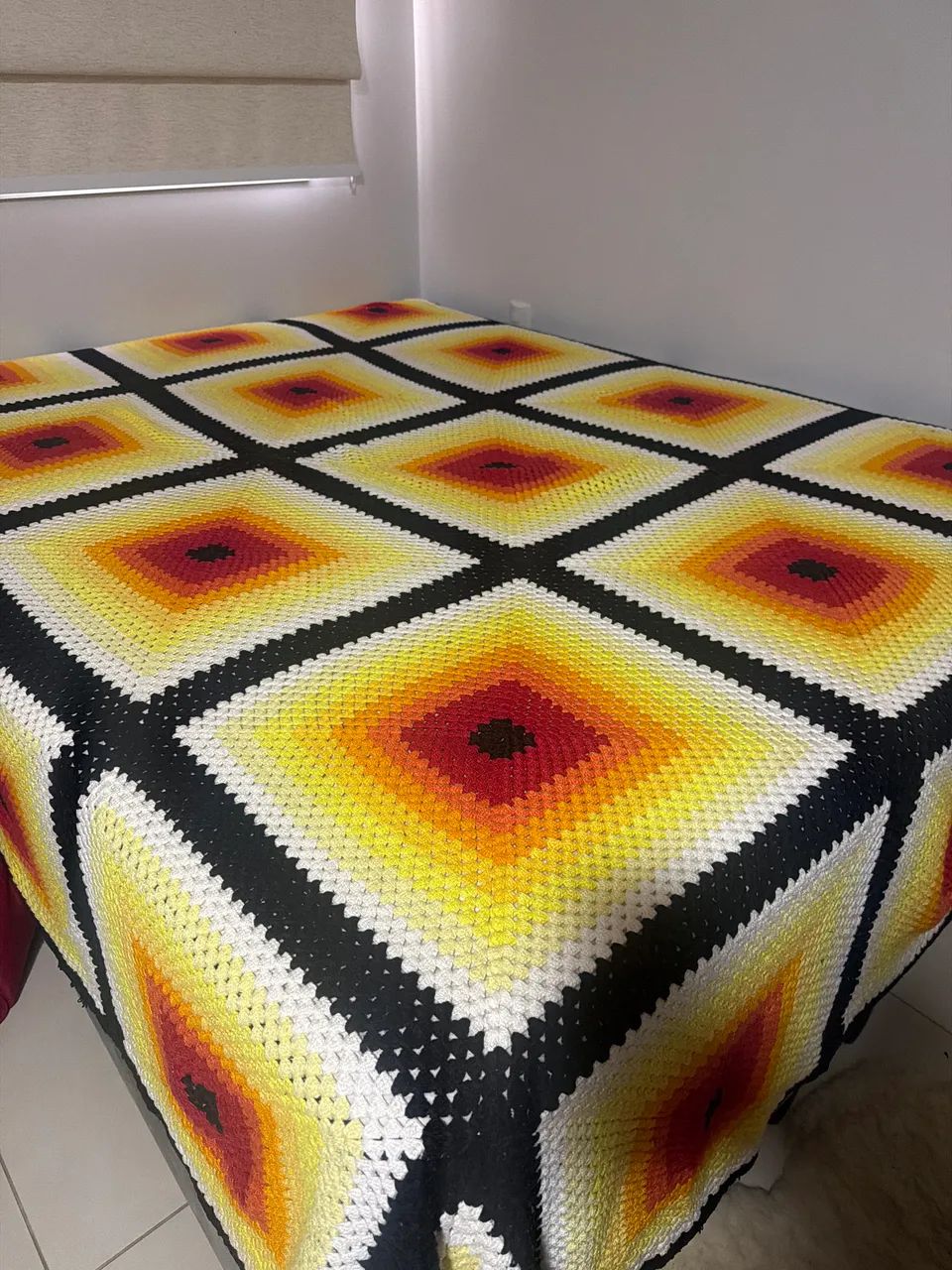 Colcha crochê 