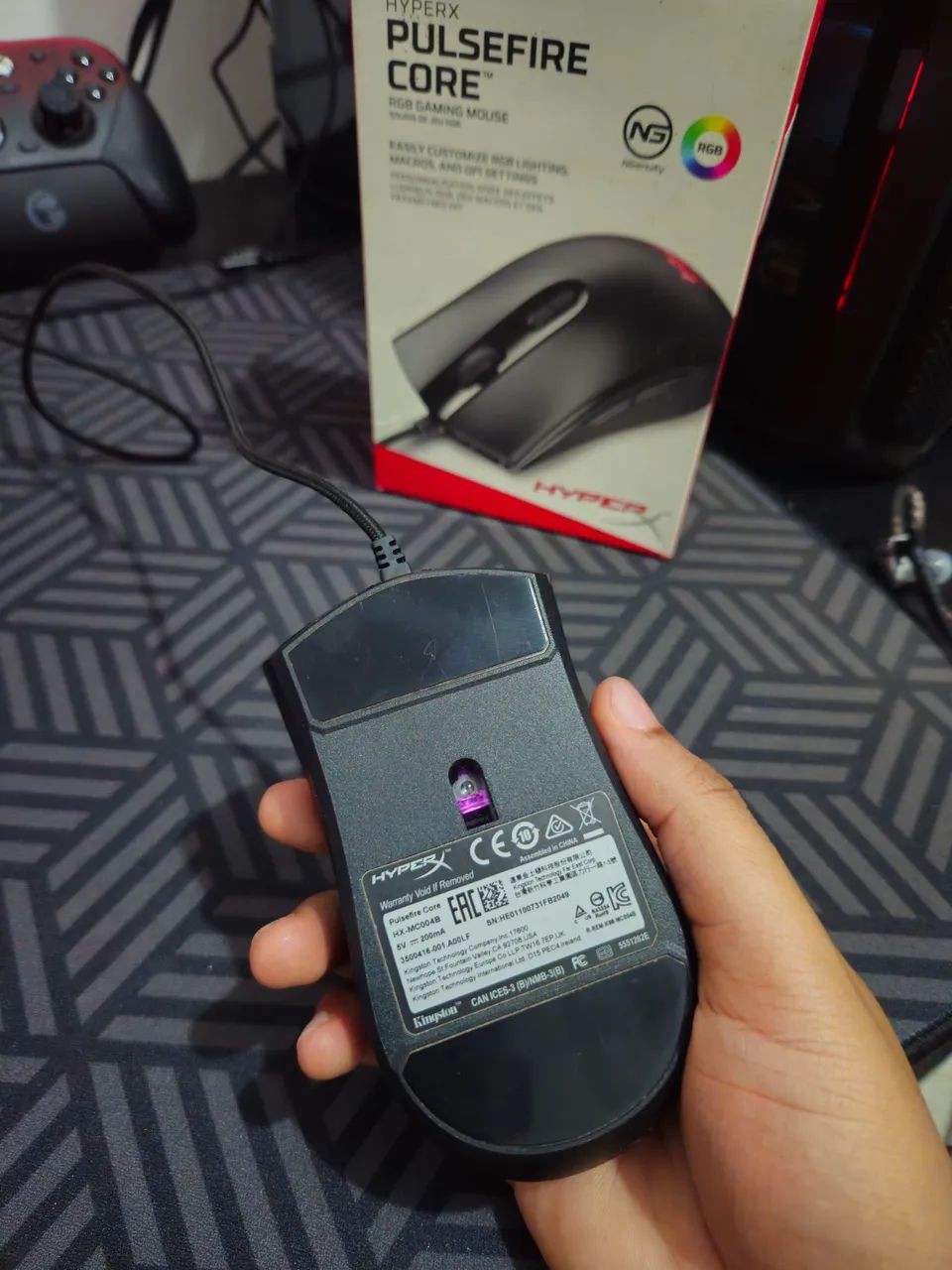 Mouse Hyperx PulseFire core - Foto 3