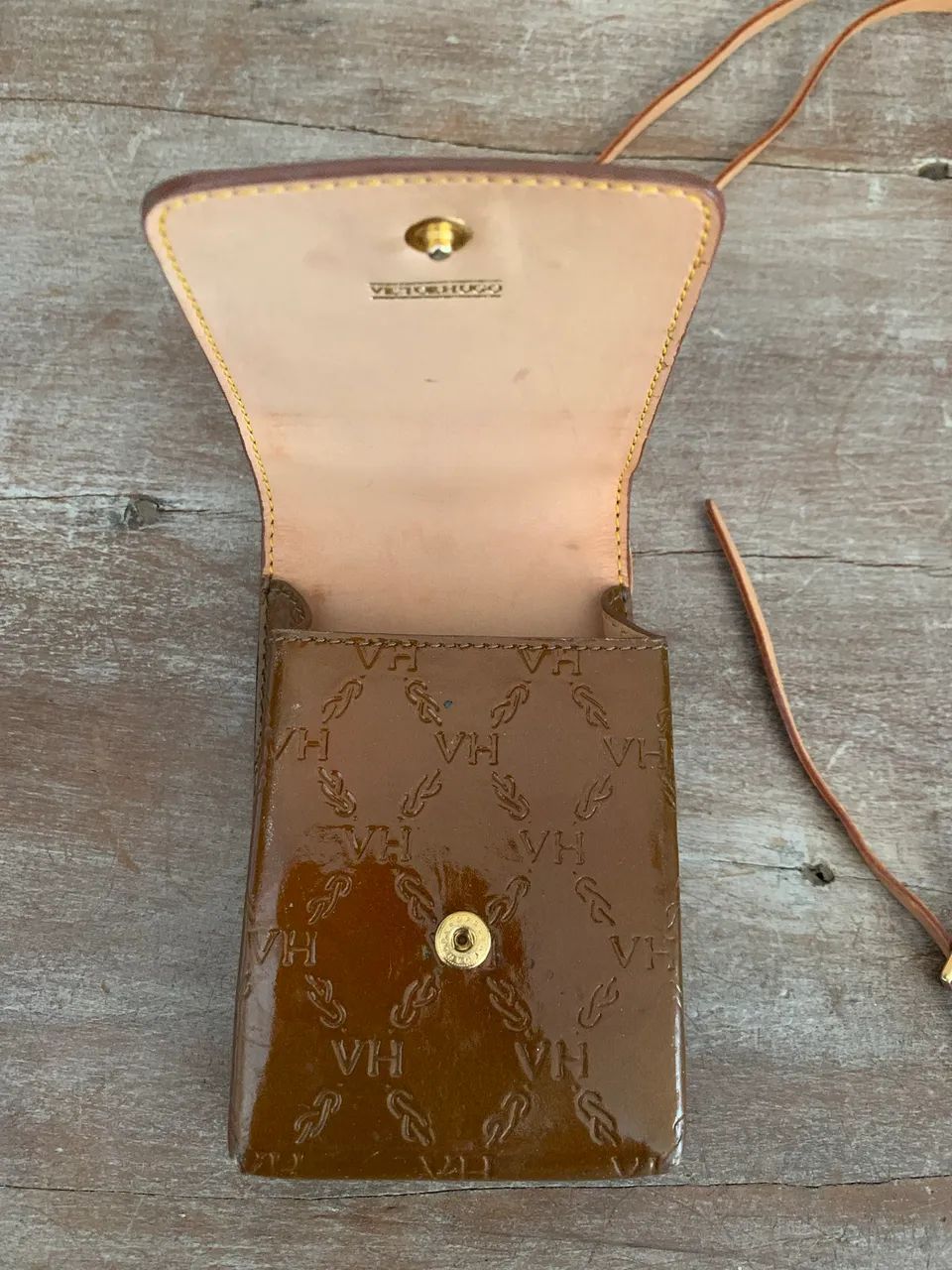 Bolsa tiracolo Victor Hugo vintage - Foto 3