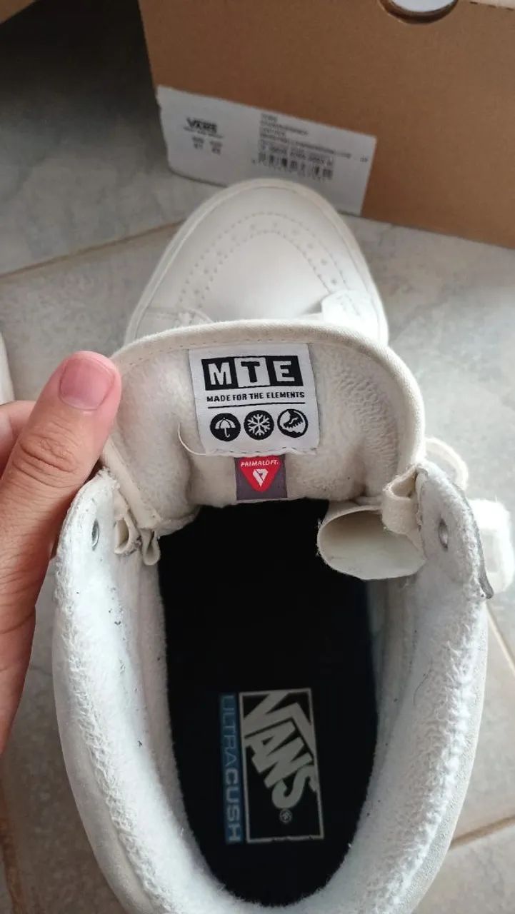 Tênis Vans Sk8-Hi MTE - Marshmallow  - Foto 4