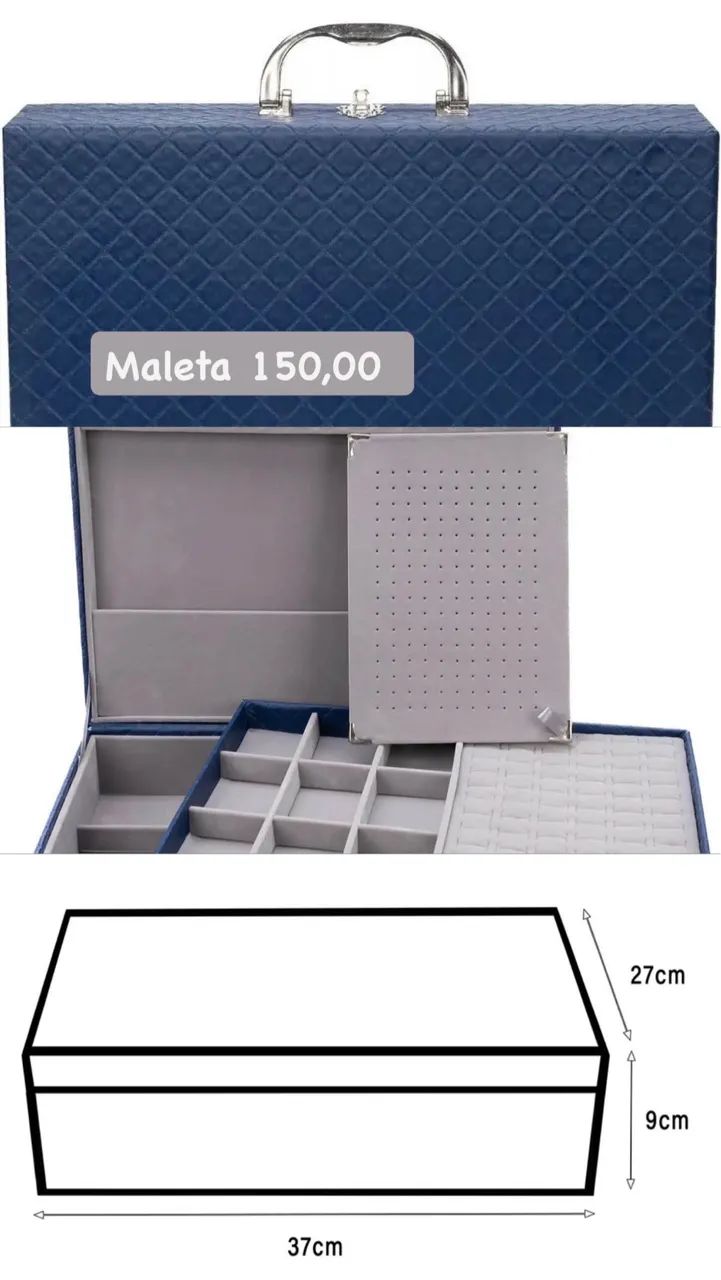 Maleta porta joias  - Foto 3