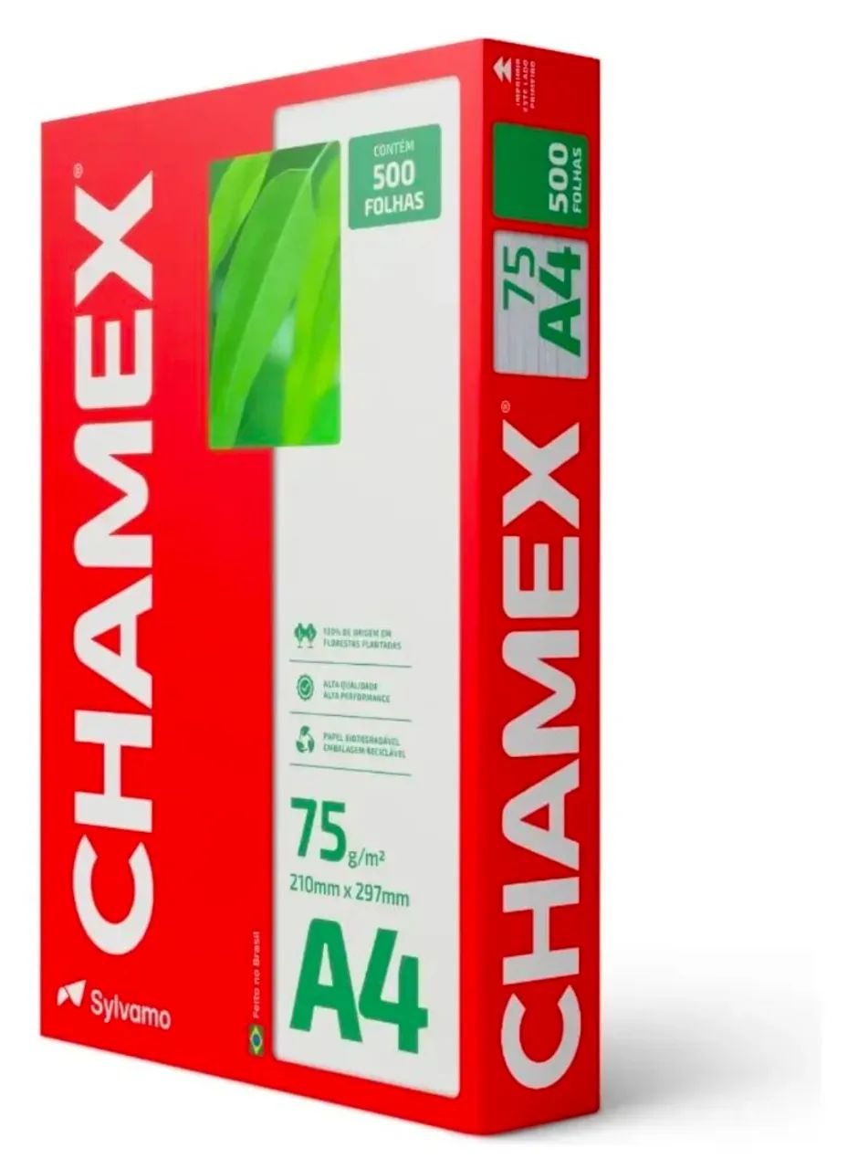 Resma Chamex A4 500 folhas 