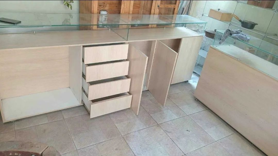 Balcão 2,5x50x40 com rodas (kit com 2 unidades) - Foto 2