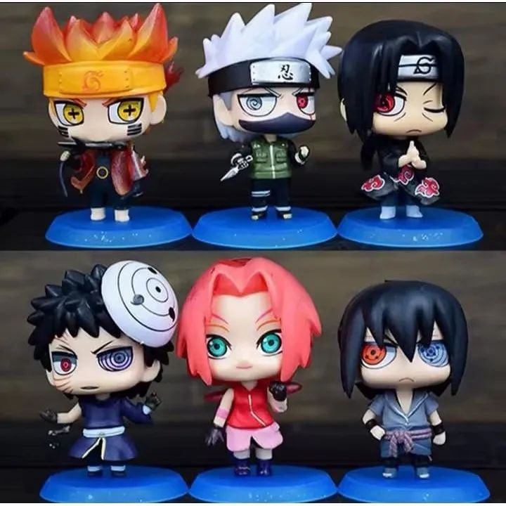 Miniaturas colecionáveis Naruto